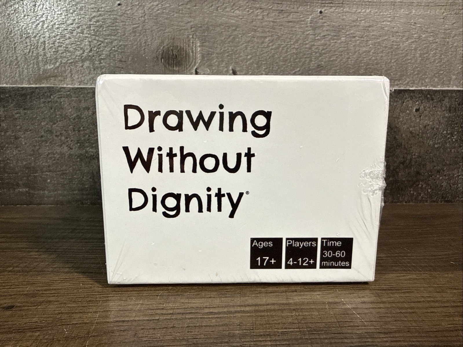 Drawing Without Dignity / A Game of Uncensored Sketches / Adult / New & Sealed