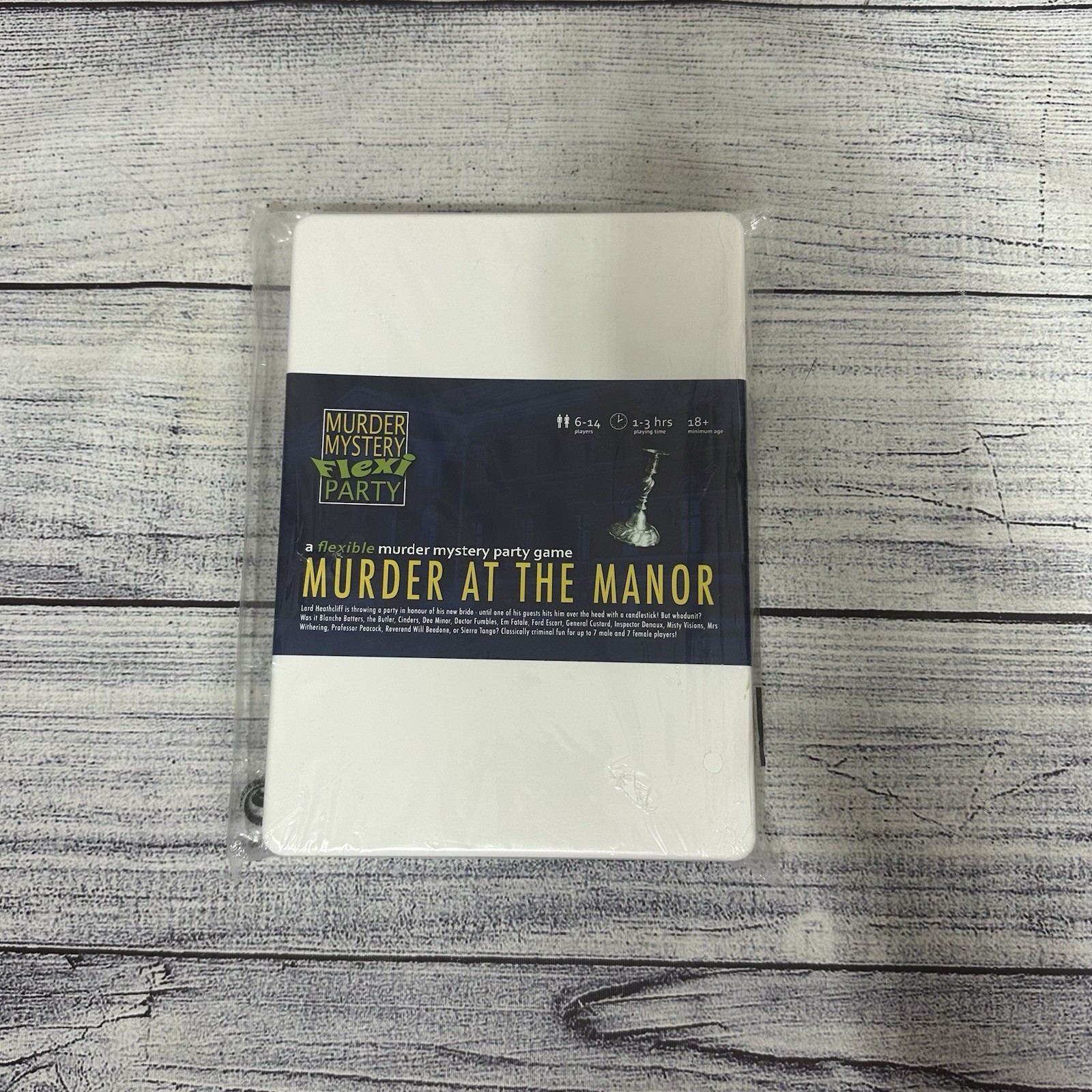 NEW Murder Mystery Flexi Party- A BIG Murder at the Manor- Dinner Party Game