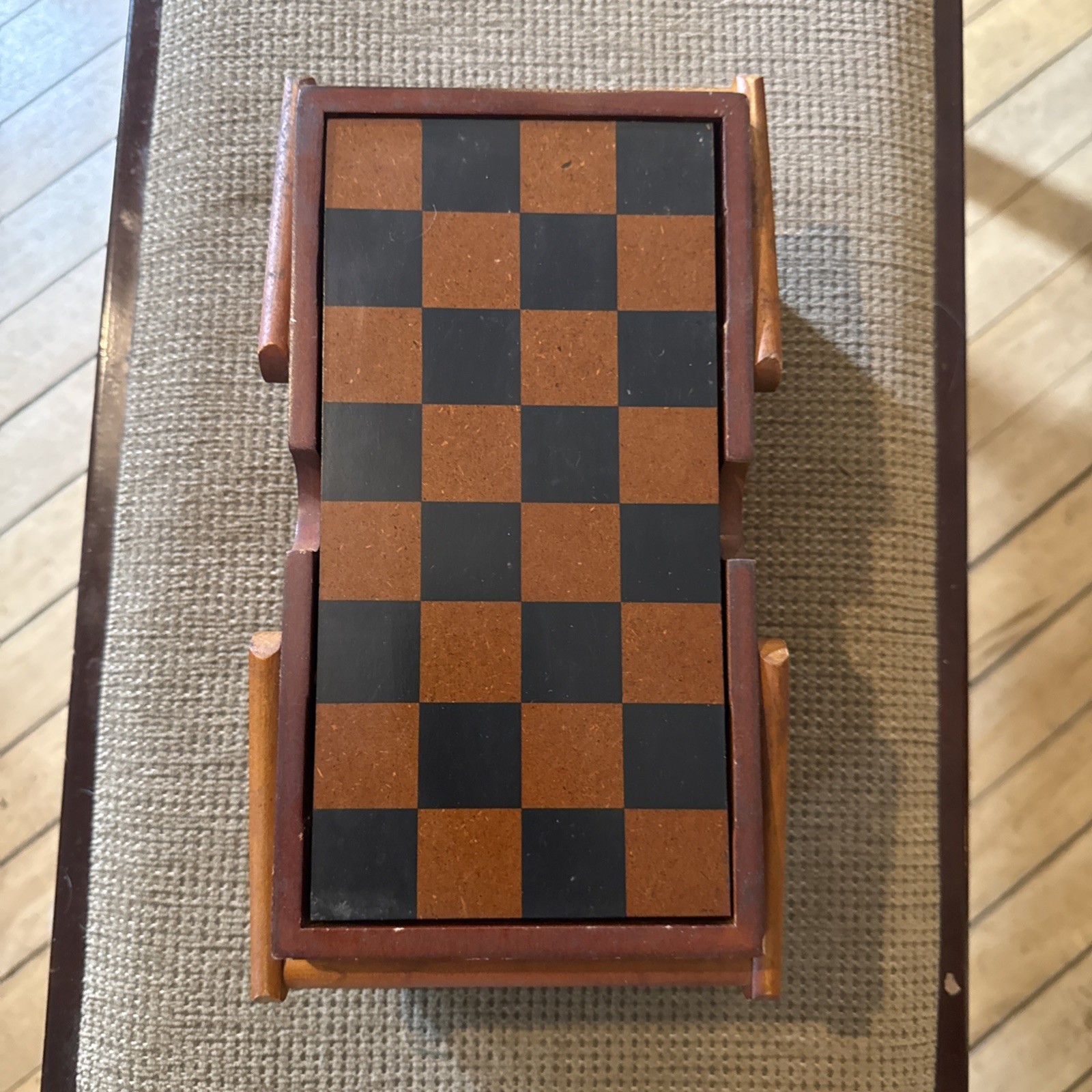 Vintage game set 7 in one 10 1/4” x 6 1/2” x 4”
