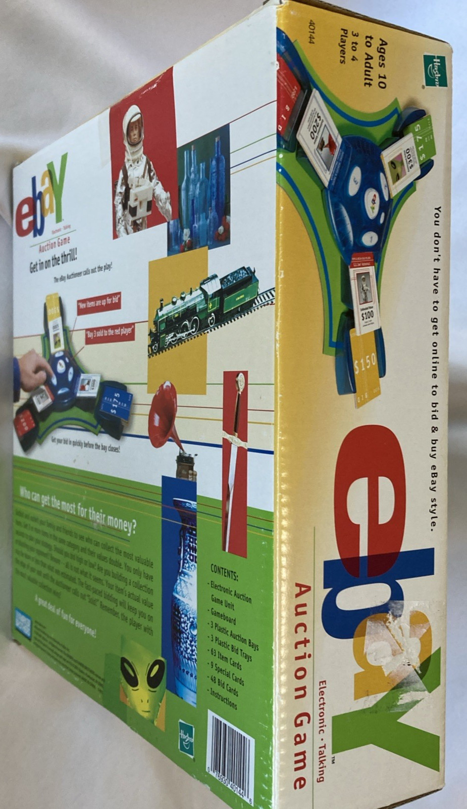 eBay Auction Electronic Talking Board Game Hasbro 2001 Complete New