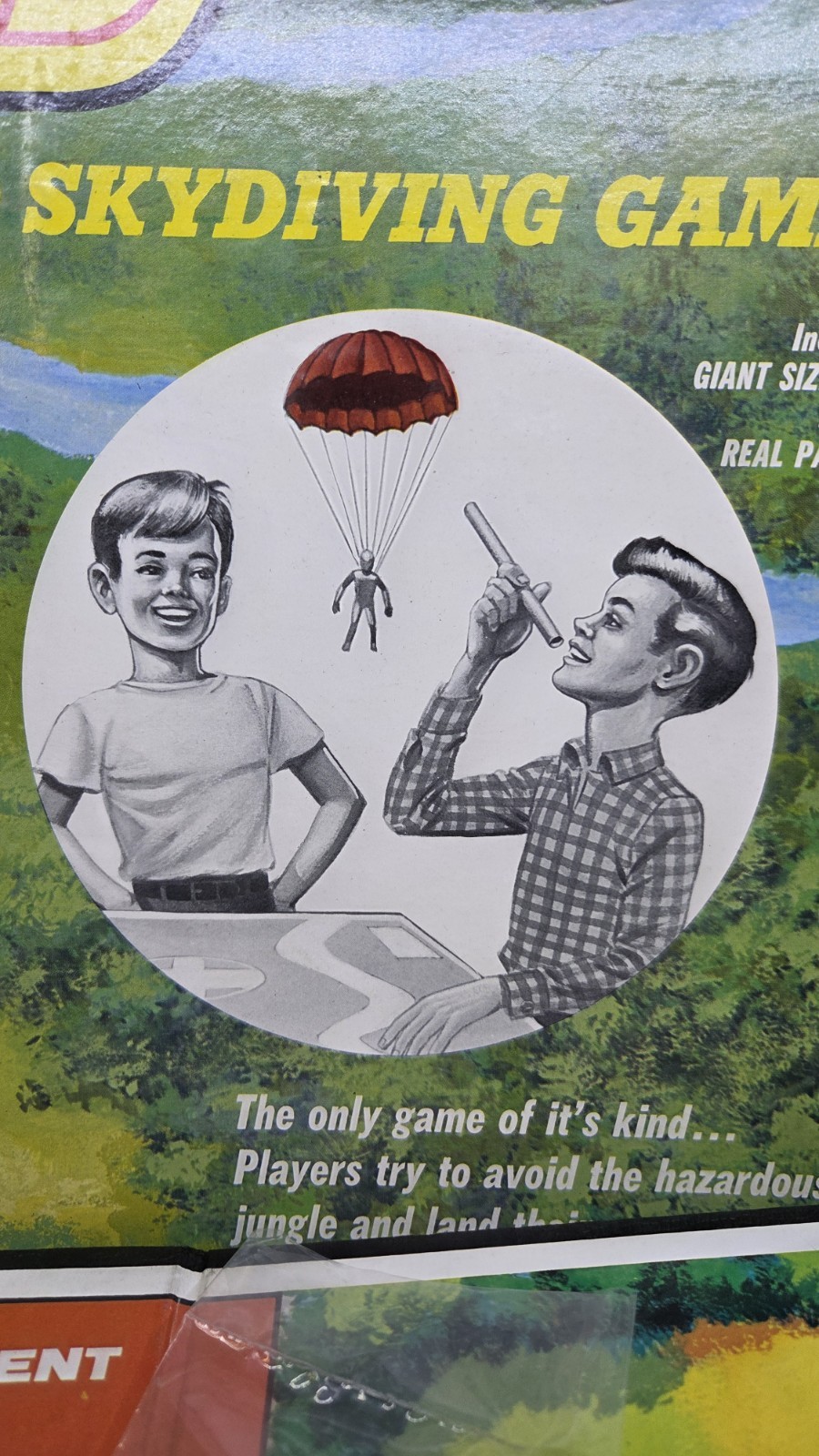Ripcord Sky Diving Board Game