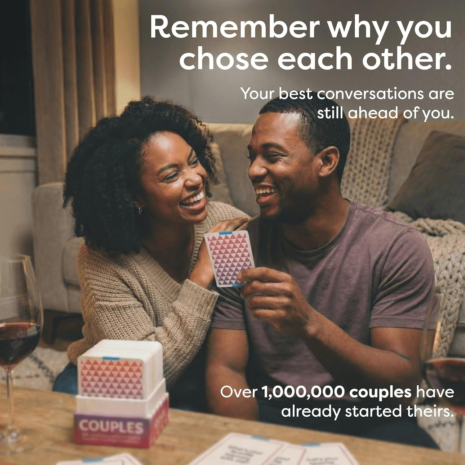 TALKING POINT CARDS – 200 Conversation Cards for Couples, Card Games for Date Ni