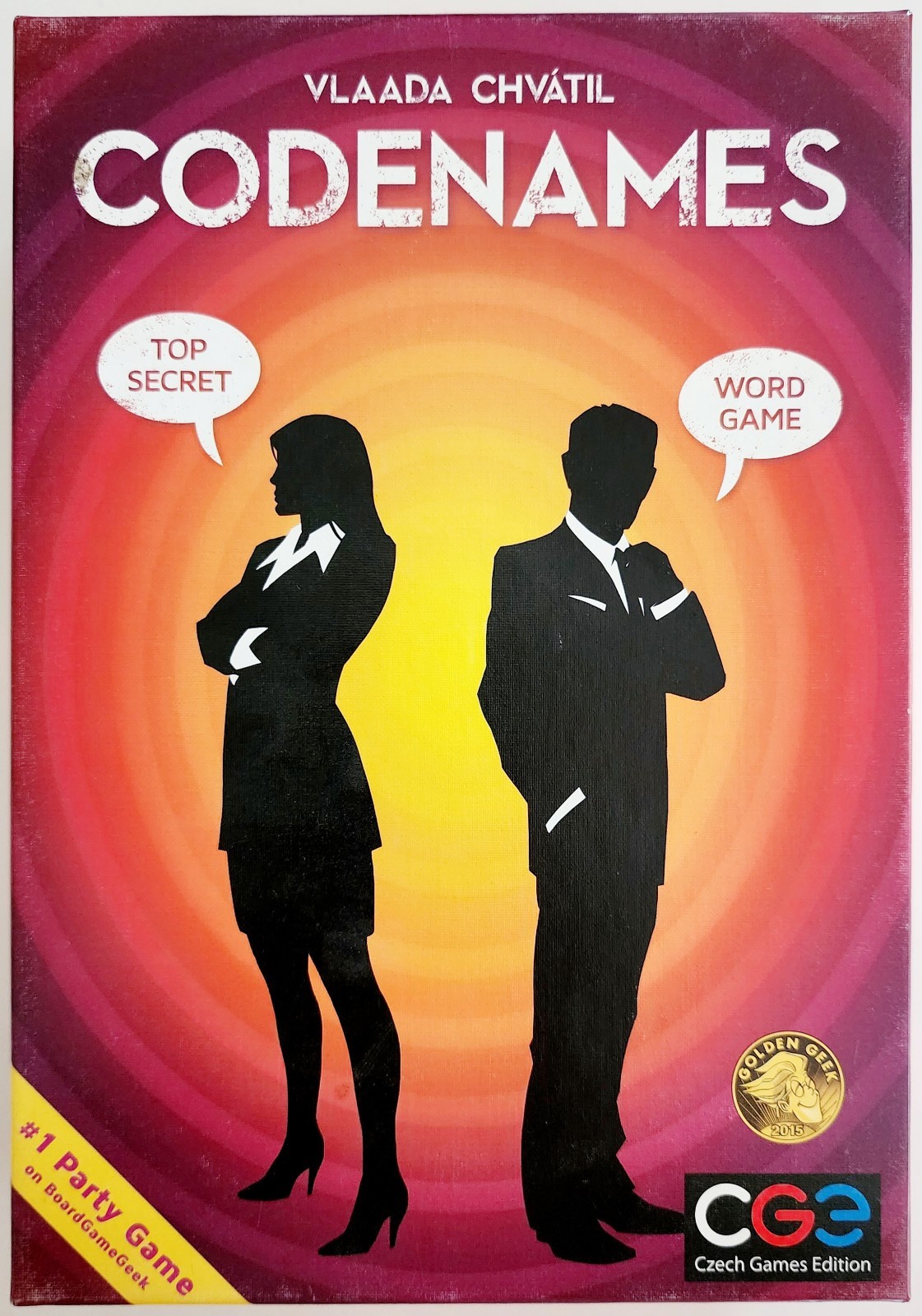 2015 Codenames Czech Games Edition Complete Party Games Golden Geek E51