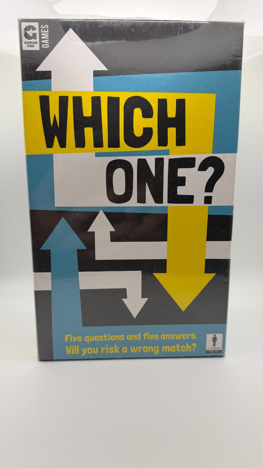 WHICH ONE? Q&A Matching Game by Ginger Fox-Play Solo or With Others, NEW SEALED