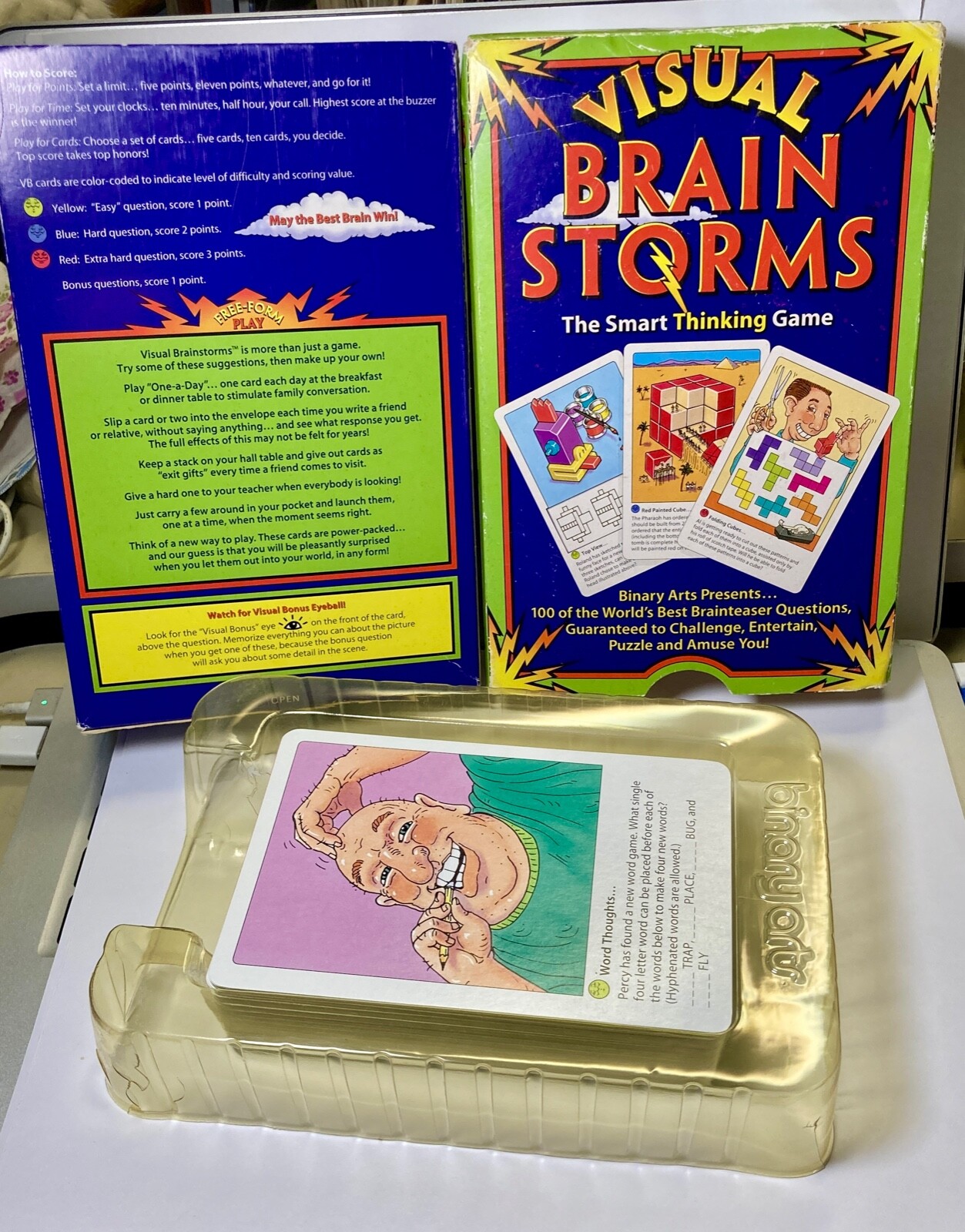 Brainteaser Game Visual Brain Storms Game The Smart Thinking Game Binary Arts ‘