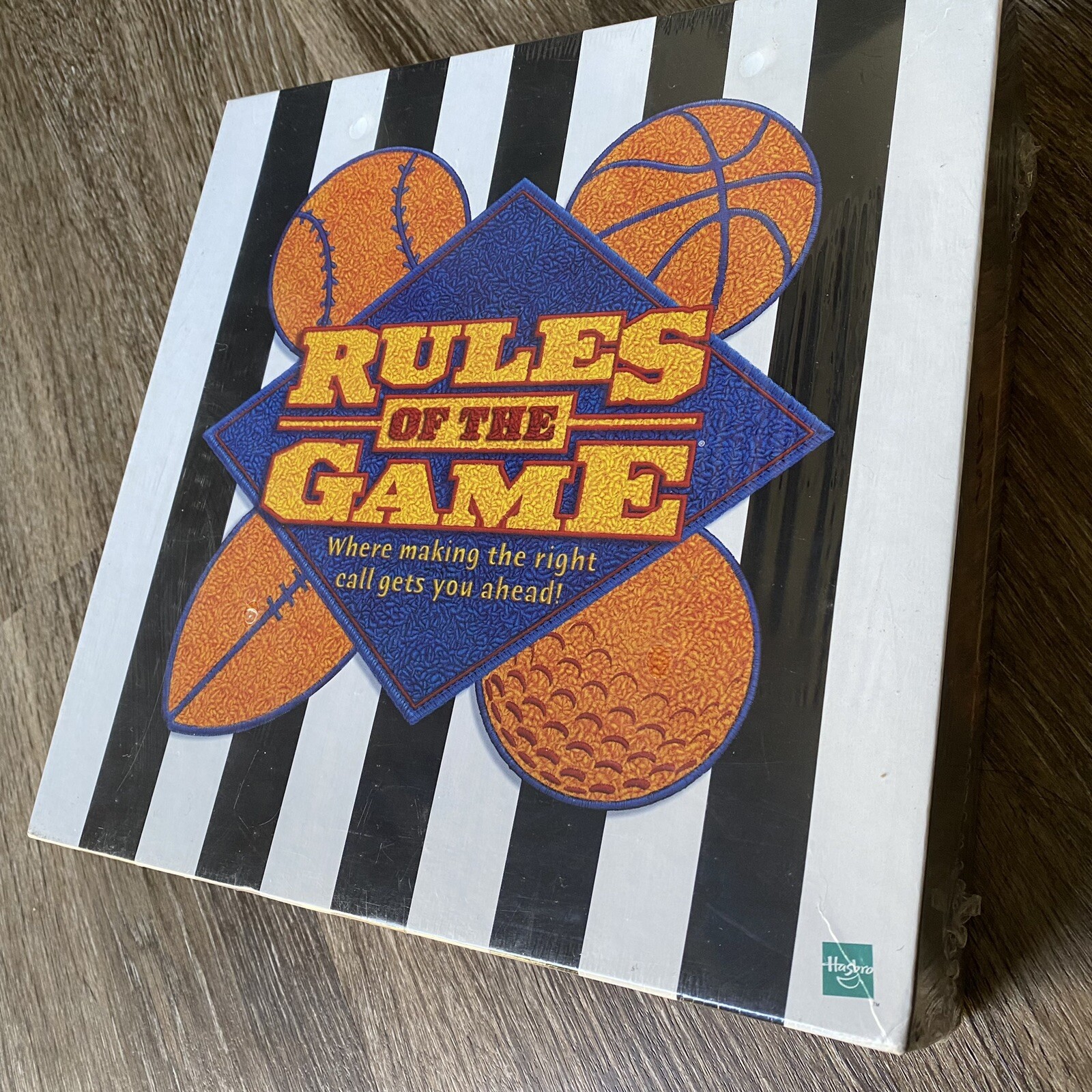 Rules of the Game Board Game By HASBRO Hasbro 2000 Sport Trivia Board game -NEW-