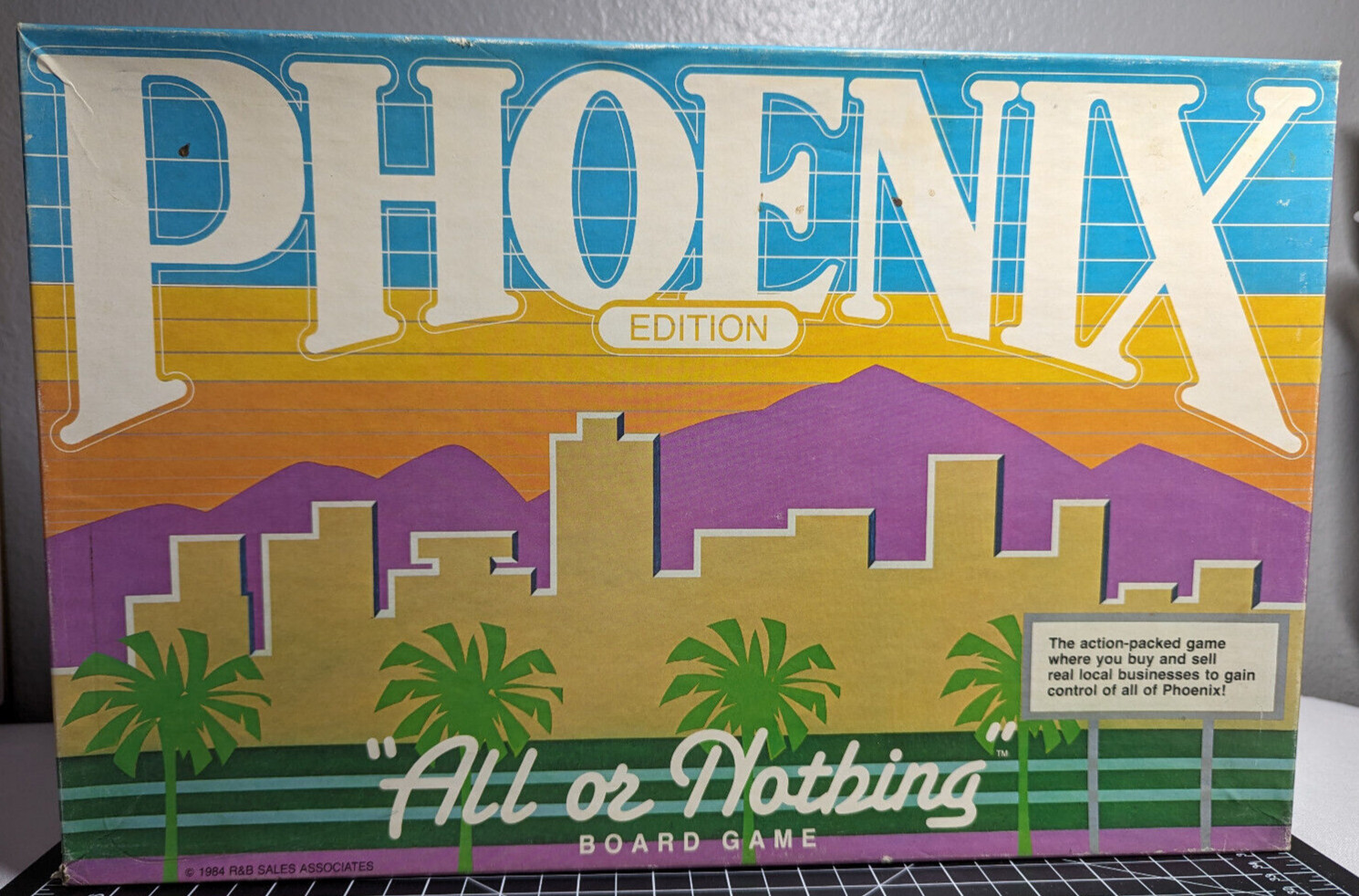 1984 All or Nothing PHOENIX Edition Complete Board Game New Nostalgia