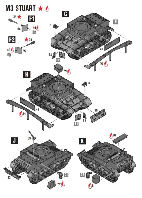 Bolt Action – M3 Stuart Platoon