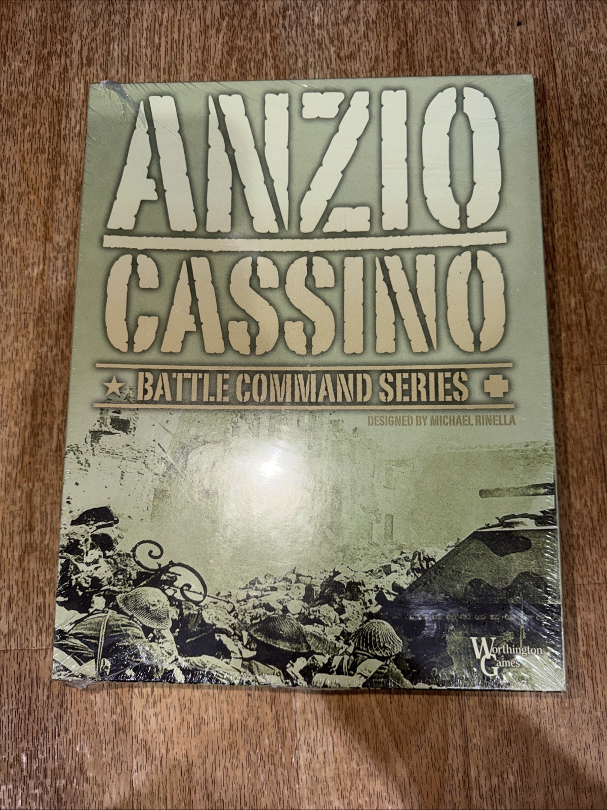Anzio Cassino Battle Command Series Worthington Board Game Sealed New