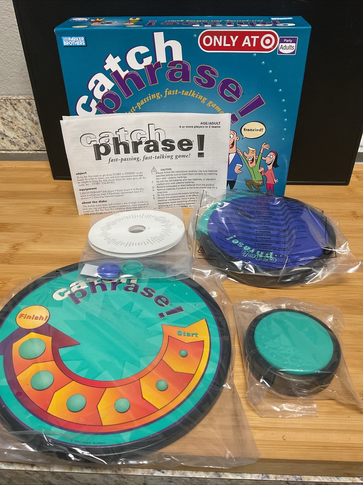 Catch Phrase Board Game Complete. Target Exclusive Adult Board Game