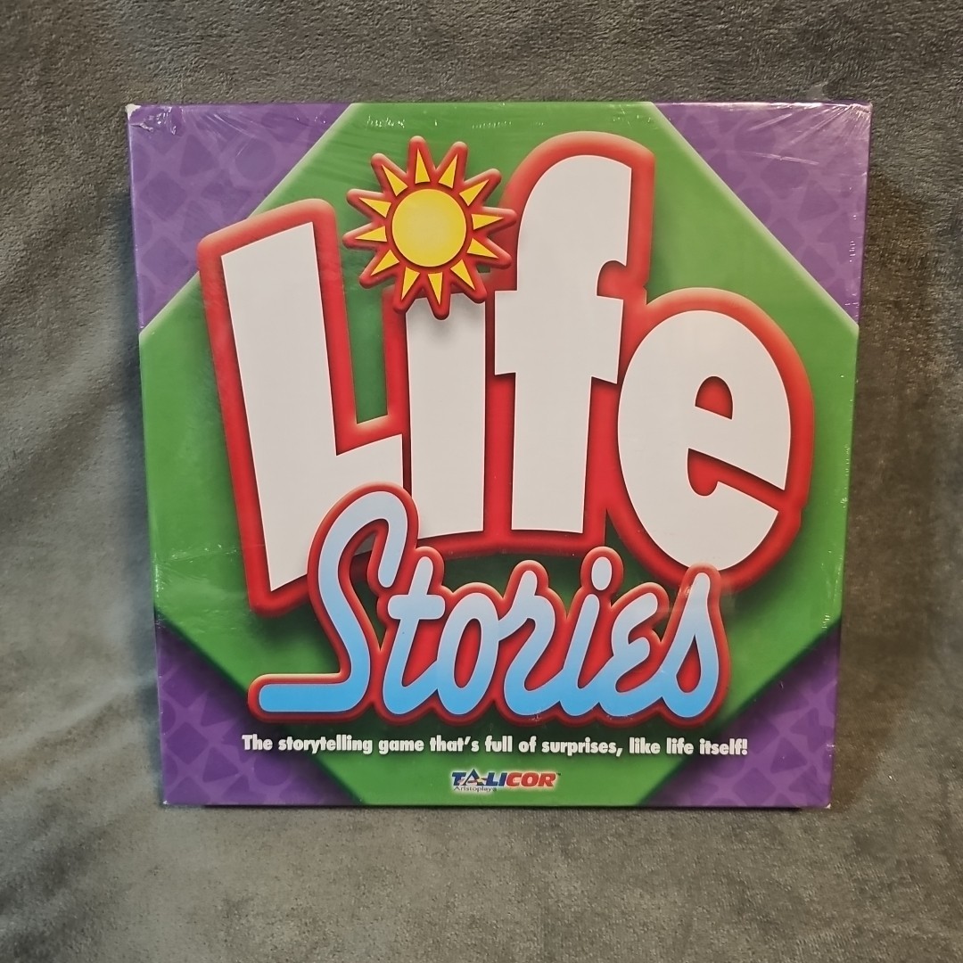 VINTAGE LifeStories Storytelling Game SEALED Talicor 1992 Life Stories Family