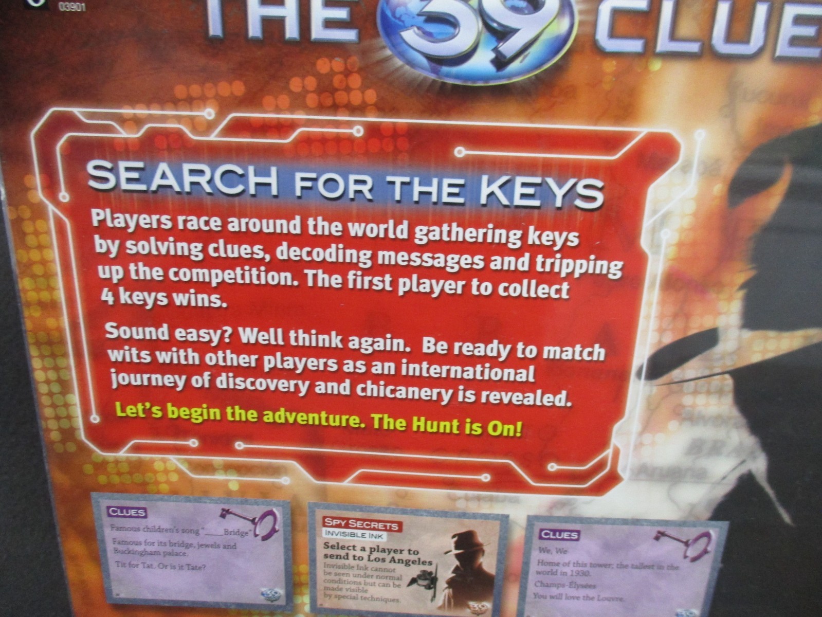 The 39 Clues Board Game 2009 Scholastic New Sealed Ages 8 & UP University Games