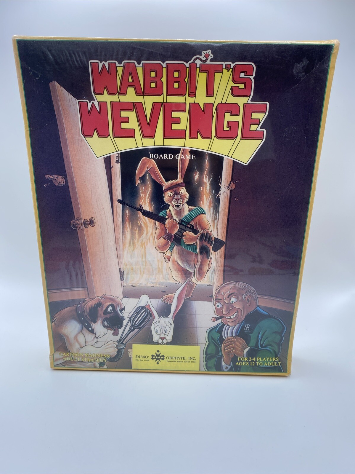 Pacesetter 1986 – Wabbbit’s Wevenge Board Game – Brand New/Sealed & Rare