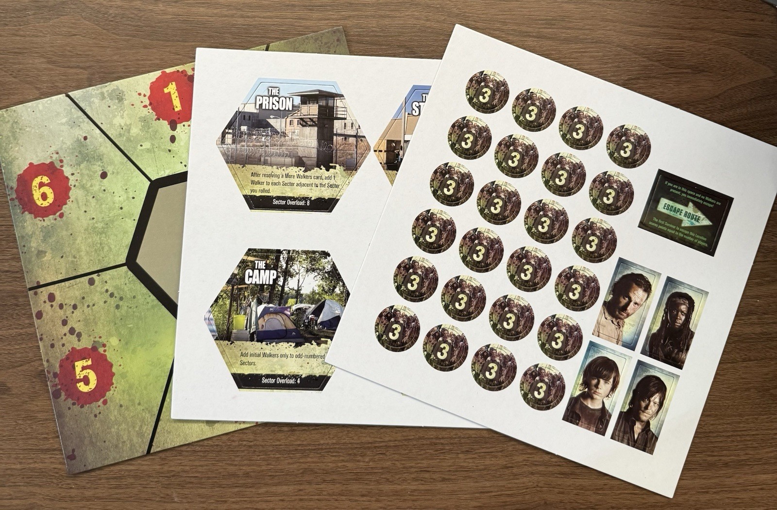 The Walking Dead Don’t Look Back Dice Game Complete – Open Box New Never Used