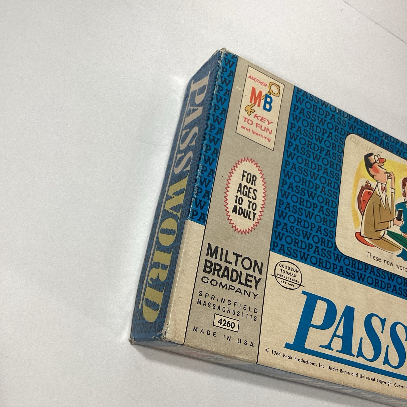 VINTAGE Password Volume 4 COMPLETE Milton Bradley 1964 4260