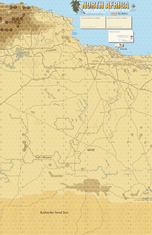 Multi-Man Publishing North Africa: Afrika Korps vs Desert Rats 1940-42