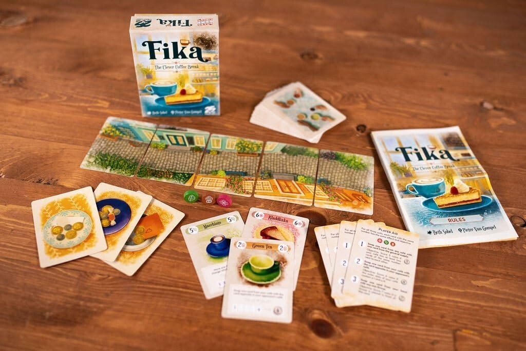 Fika The Clever Coffee Break 2 Player Card Game 25th Century Games 25C 41000