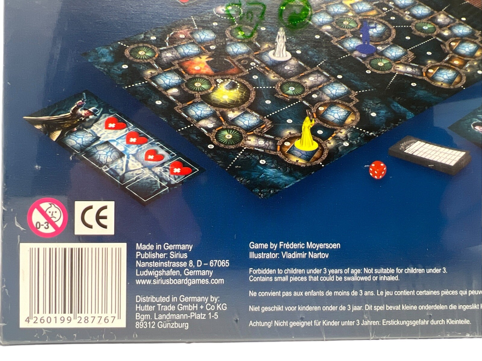 Van Helsing Board Game by Frederic Moyersoen SEALED SIRIUS GAMES – NEW