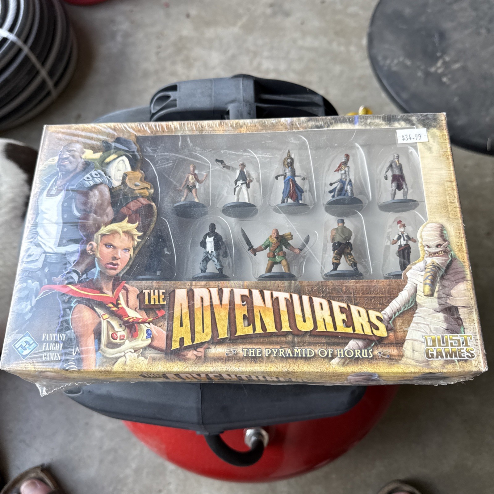 FFG Adventurers Fantasy F Adventurers – The Pyramid of Horus Pre-Painted