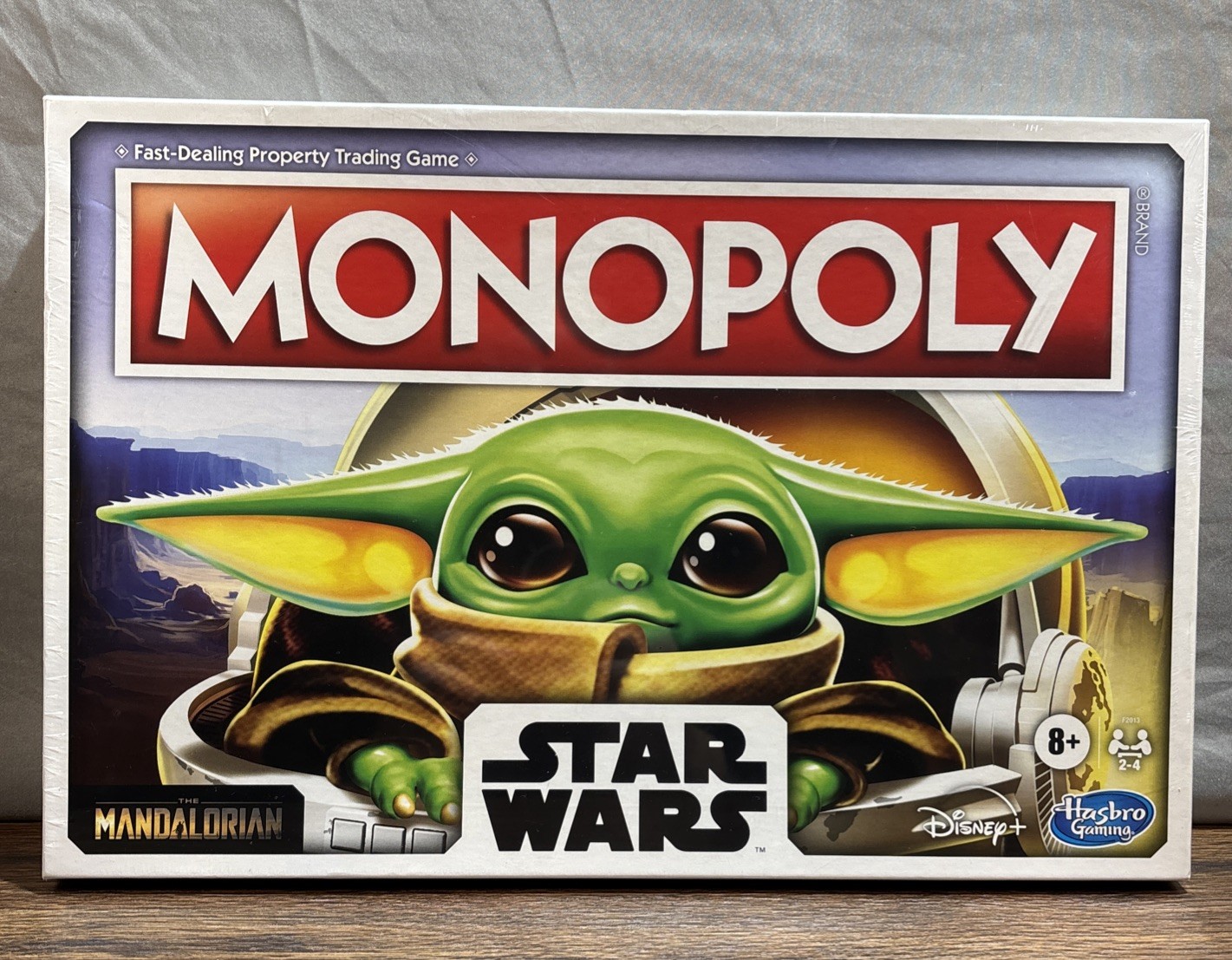 Monopoly Star Wars Mandalorian Kid Board Game New Sealed Hasbro Baby Yoda Grogu