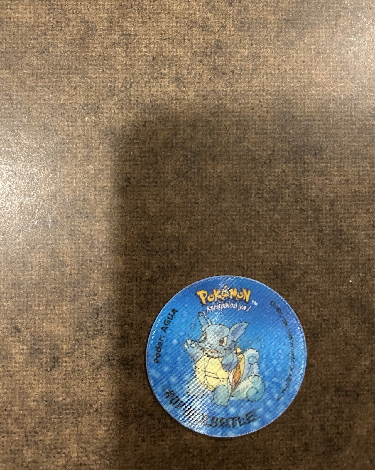 Pokemon Tazos 2 SQUIRTLE WARTORTLE BLASTOISE Evolución Lentricular, 2D, Sabritas