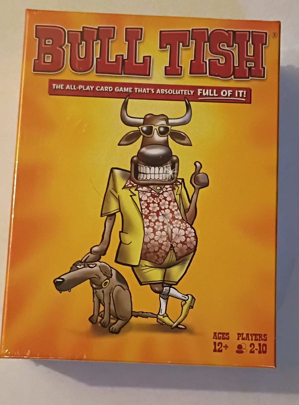 BULL TISH Card Game 2 to 10 players, AGES 12 + **FACTORY SEALED**