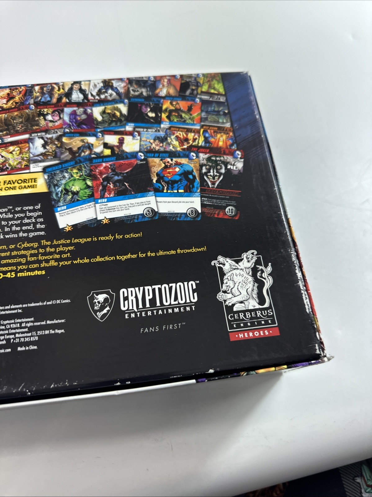 DC Comics Deck Building Game 2012 Cryptozoic Fans Firs~ NEW-RARE