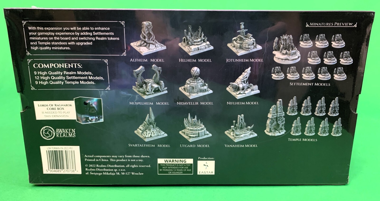 Lords of Ragnarok Kickstarter Board Game Bundle ($460 Value) Awaken Realms