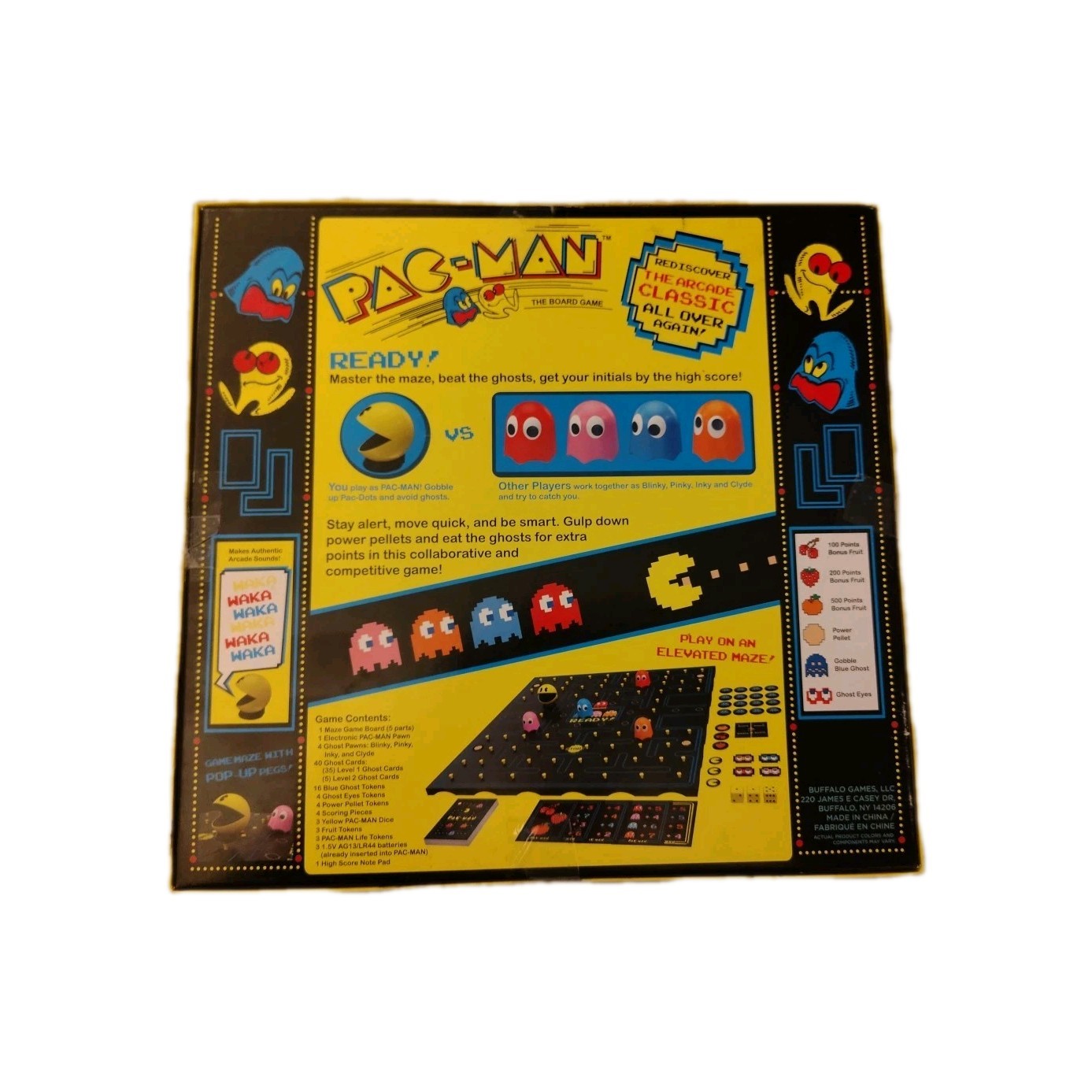 Pac-Man the Board Game Tabletop Game – Buffalo Games – Arcade Game Classic