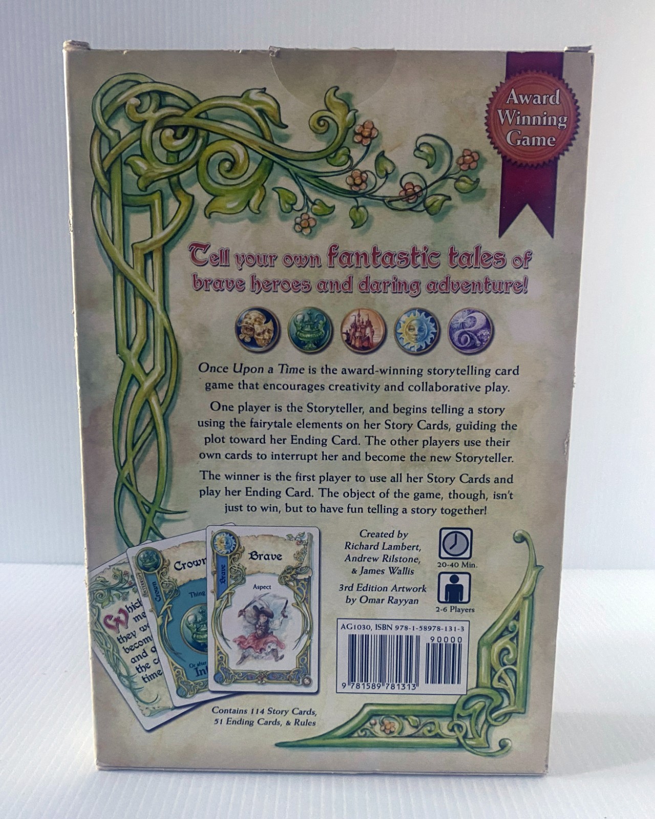 Once Upon a Time (3rd Edition) The Story Telling Card Game By Atlas Games