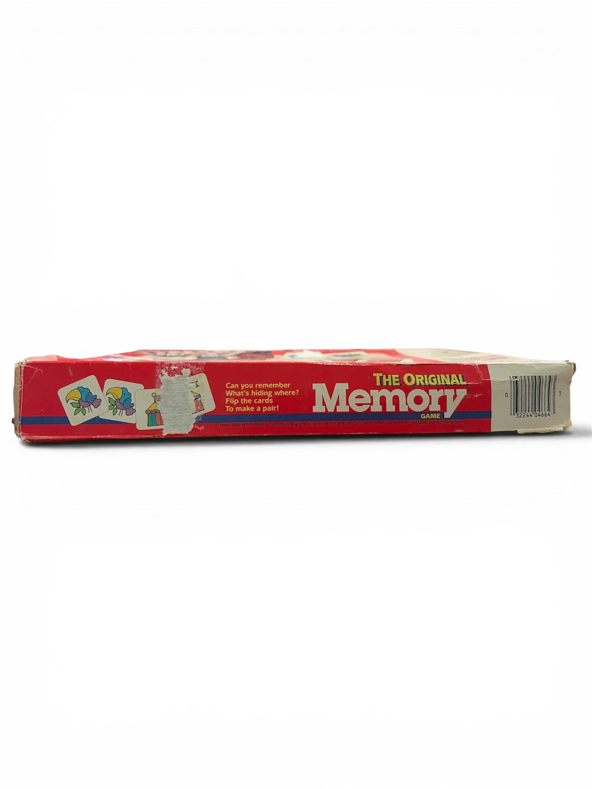 Vintage Milton Bradley 1986 The Original Memory Card Matching Game 4664 Vintage