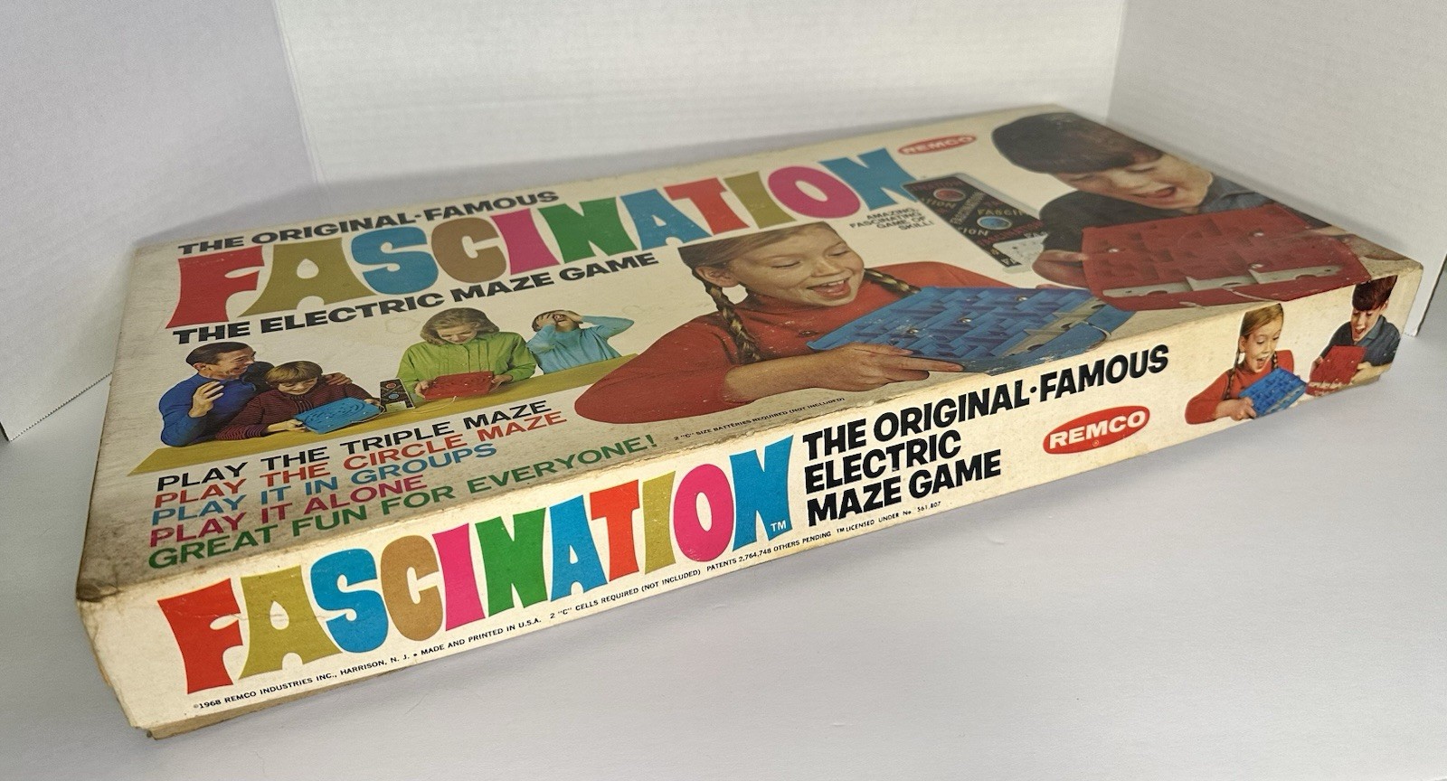 The Original Famous “Fascination” The Electric Maze Game (1968 Remco)