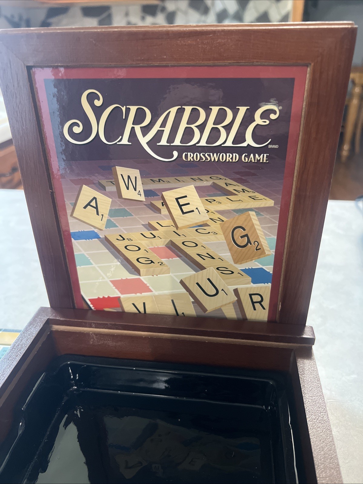 Scrabble Vintage Game Collection Bookshelf Board Game 100% Complete