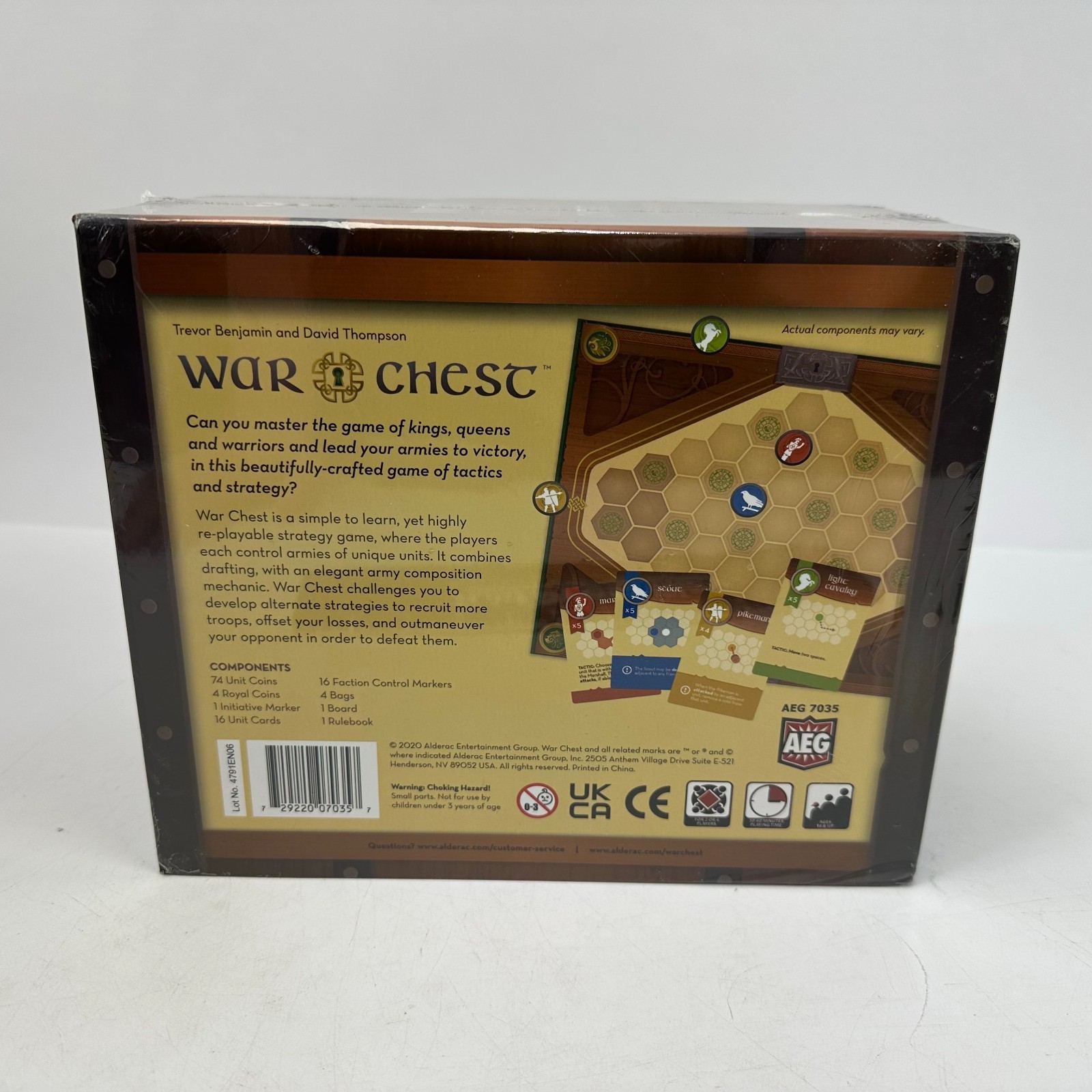 New Sealed War Chest Strategy Board Game Alderac Entertainment Group