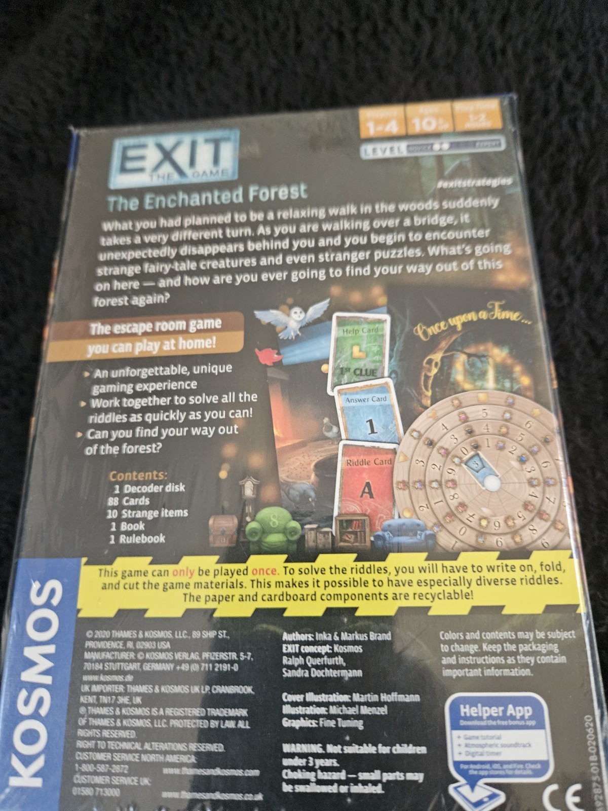 EXIT The Enchanted Forest Escape Room Game Thames & Kosmos 2020 – New/Sealed