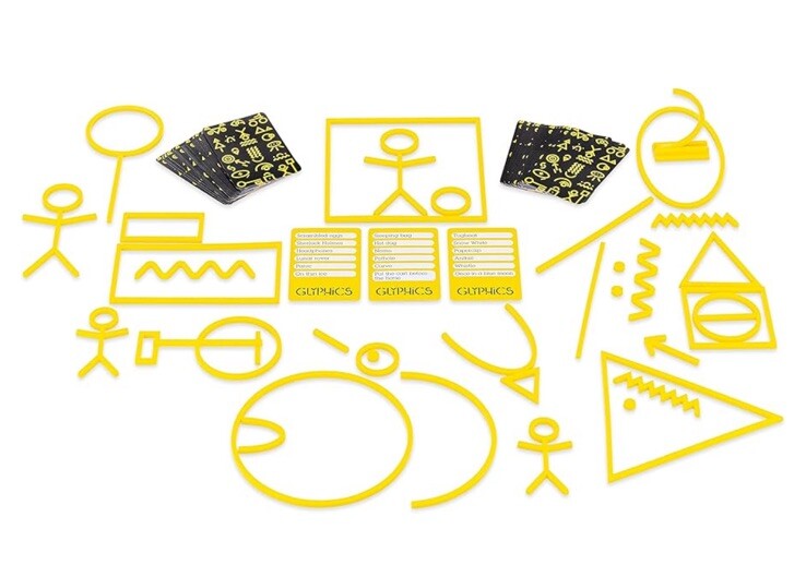 Big G Creative: Glyphics Board Game Creative Party Game – Game Night Takes Shape