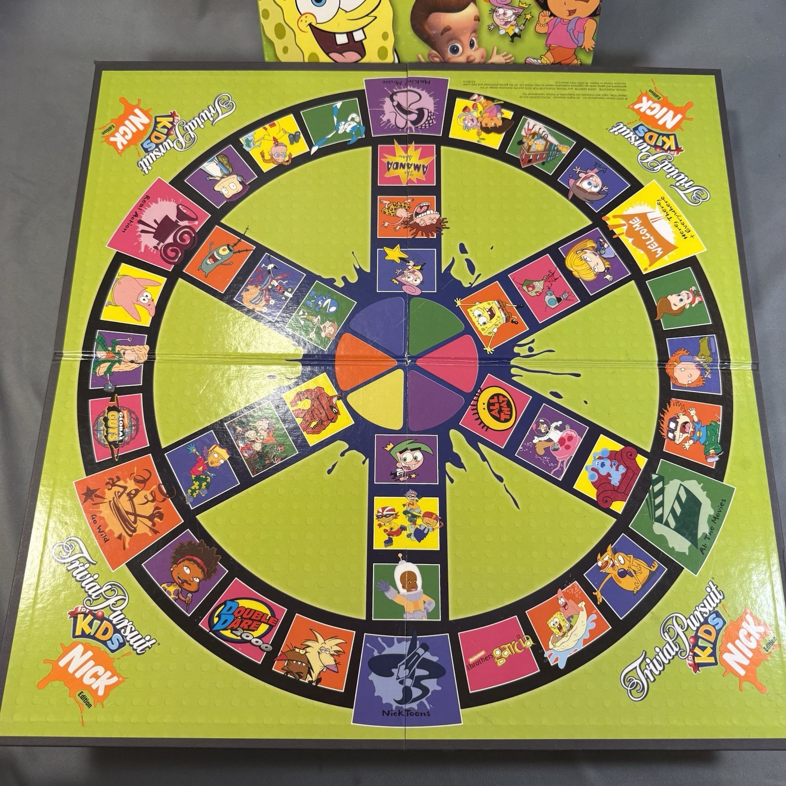 SpongeBob SquarePants Board Game Lot. Sorry Operation Trivial Pursuit Scene It