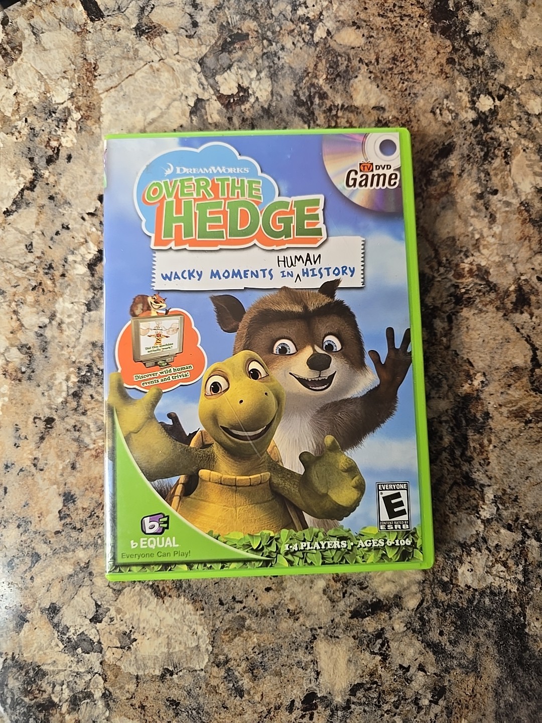 DreamWorks: Over the Hedge: Wacky Moments in Human History TV DVD Game 2006