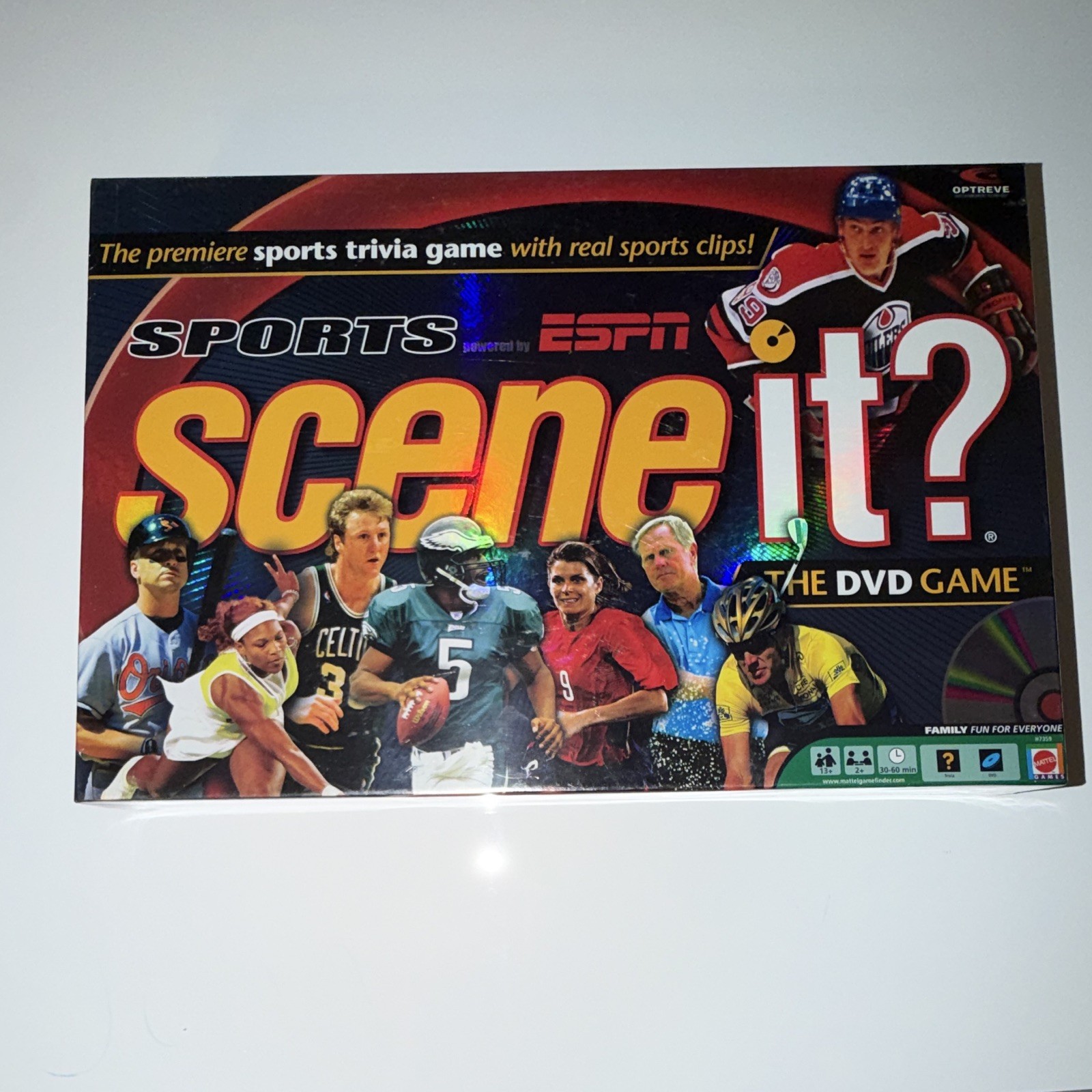 Screenlife Sports Scene It? The DVD Game ESPN Theme Complete Board Game 13+