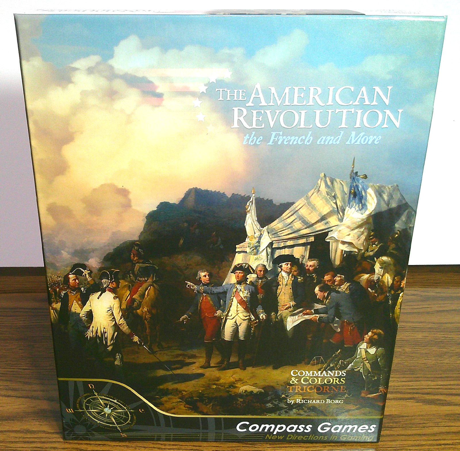 Compass Games the American Revolution The French and More Expansion 2018