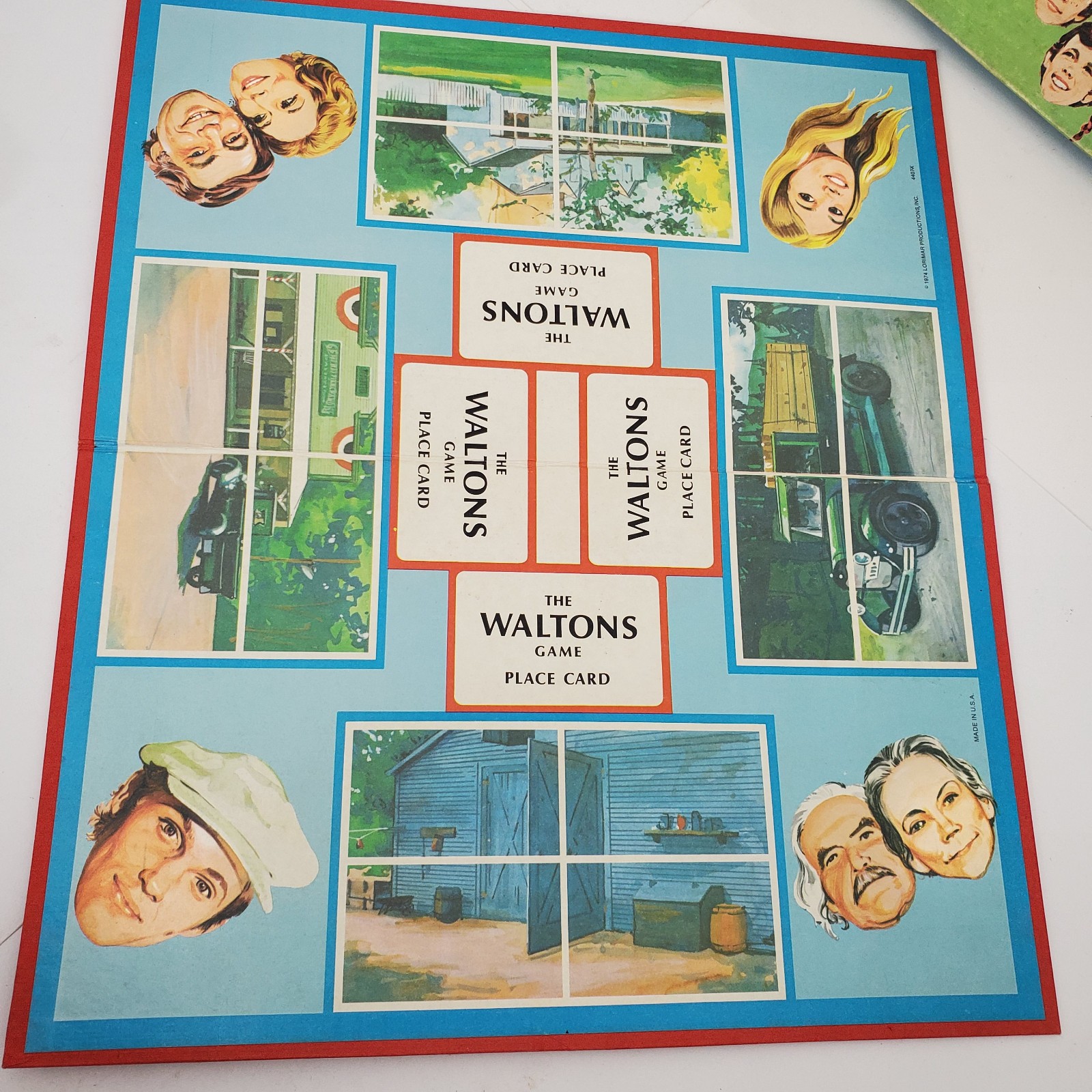 Vintage 1974 Milton Bradley The Waltons Board Game Complete #4407