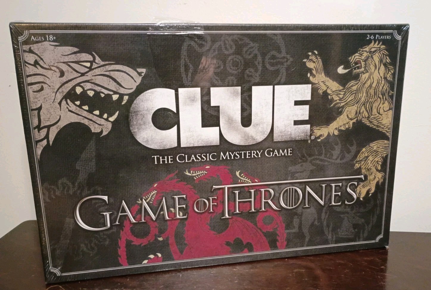 Clue Mystery Game: Game of Thrones Edition (2016) USAopoly 2 Settings Brand New