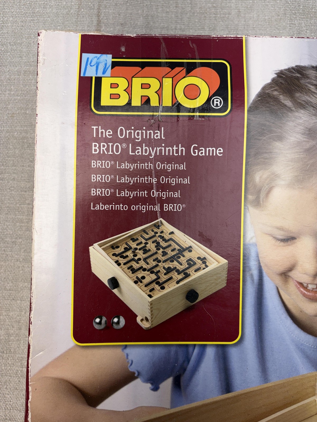 BRIO The Original Labyrinth Wooden Skill Action Game Boxed Kids Family Classic