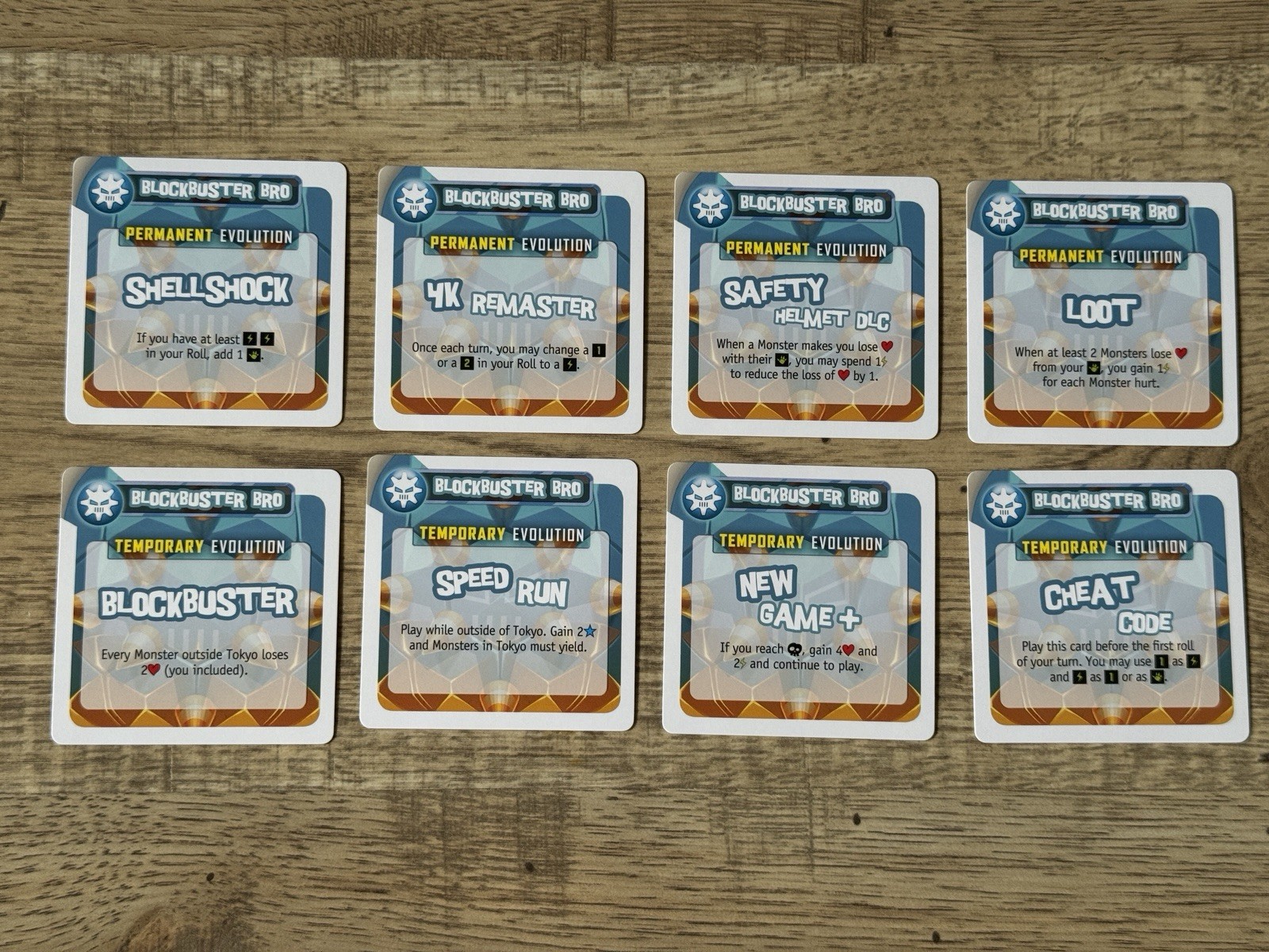 King of Tokyo / Blockbuster Bro Promo and Exclusive Evolution Mini Expansion