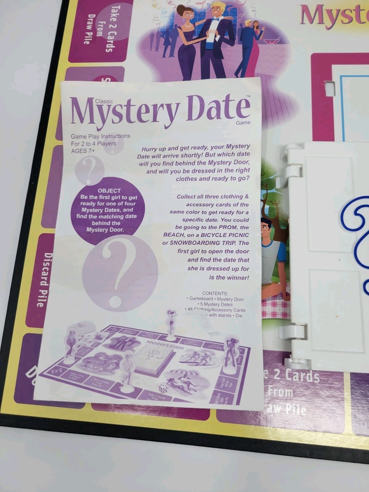 Classic Mystery Date Game 2005 Milton Bradley 100% Complete
