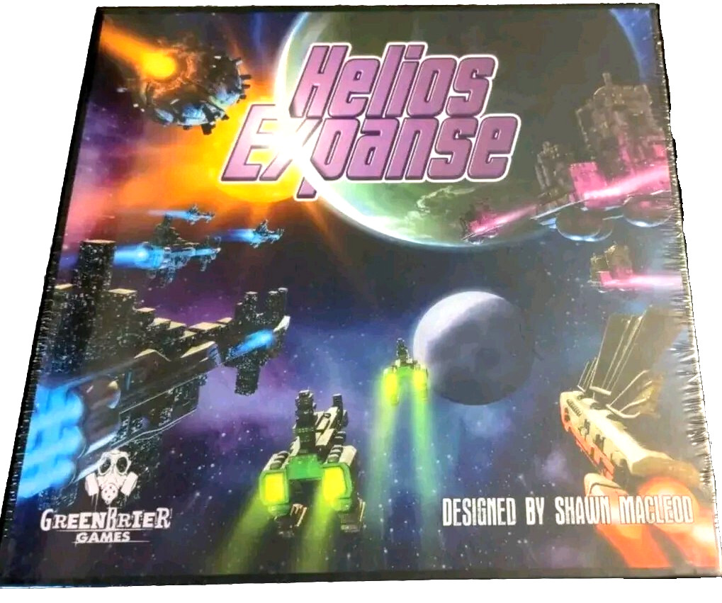 Helios Expanse 4x Strategy Space Board Game by Greenbrier Games: New & Sealed