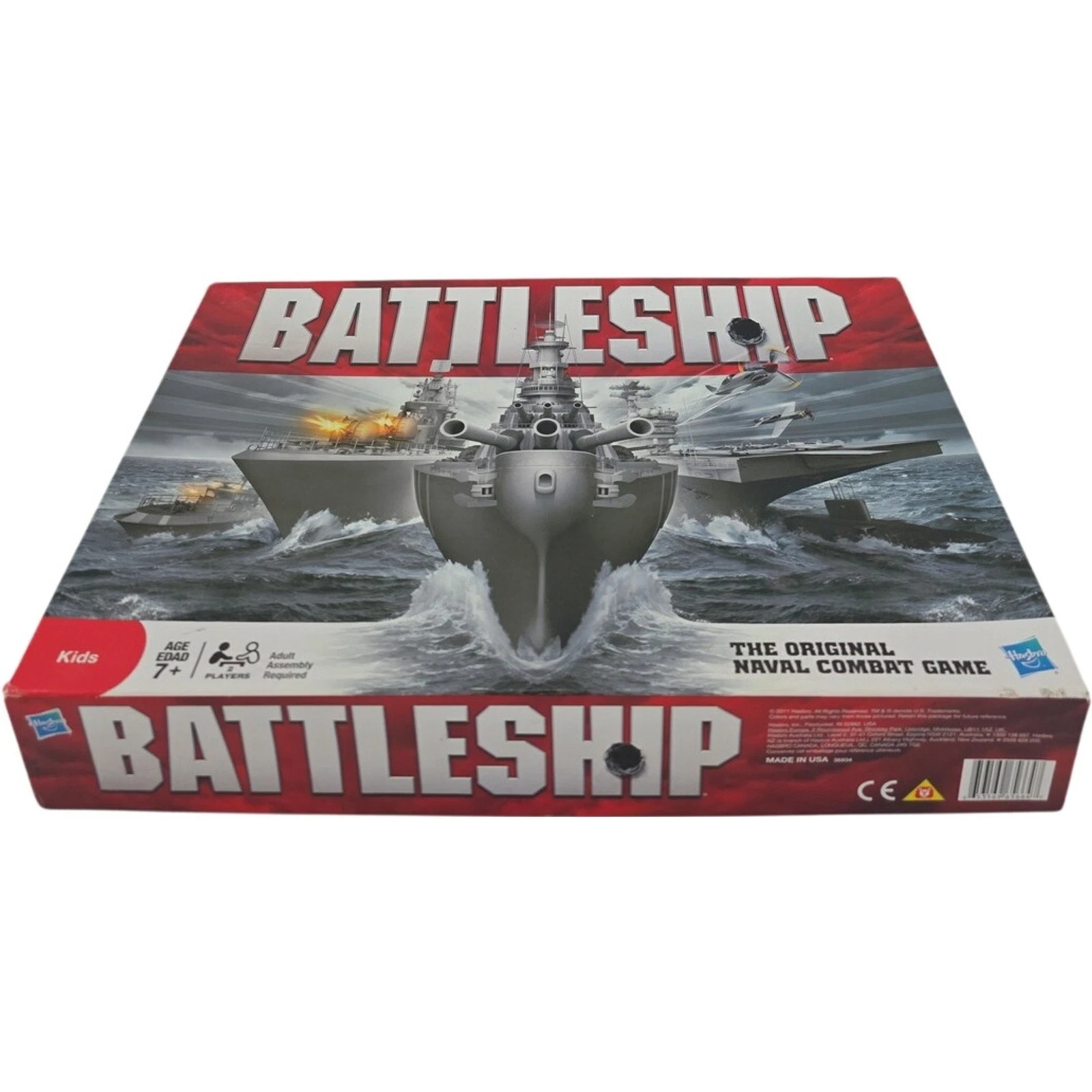 Battleship The Original Naval Combat Game Hasbro Complete 2011