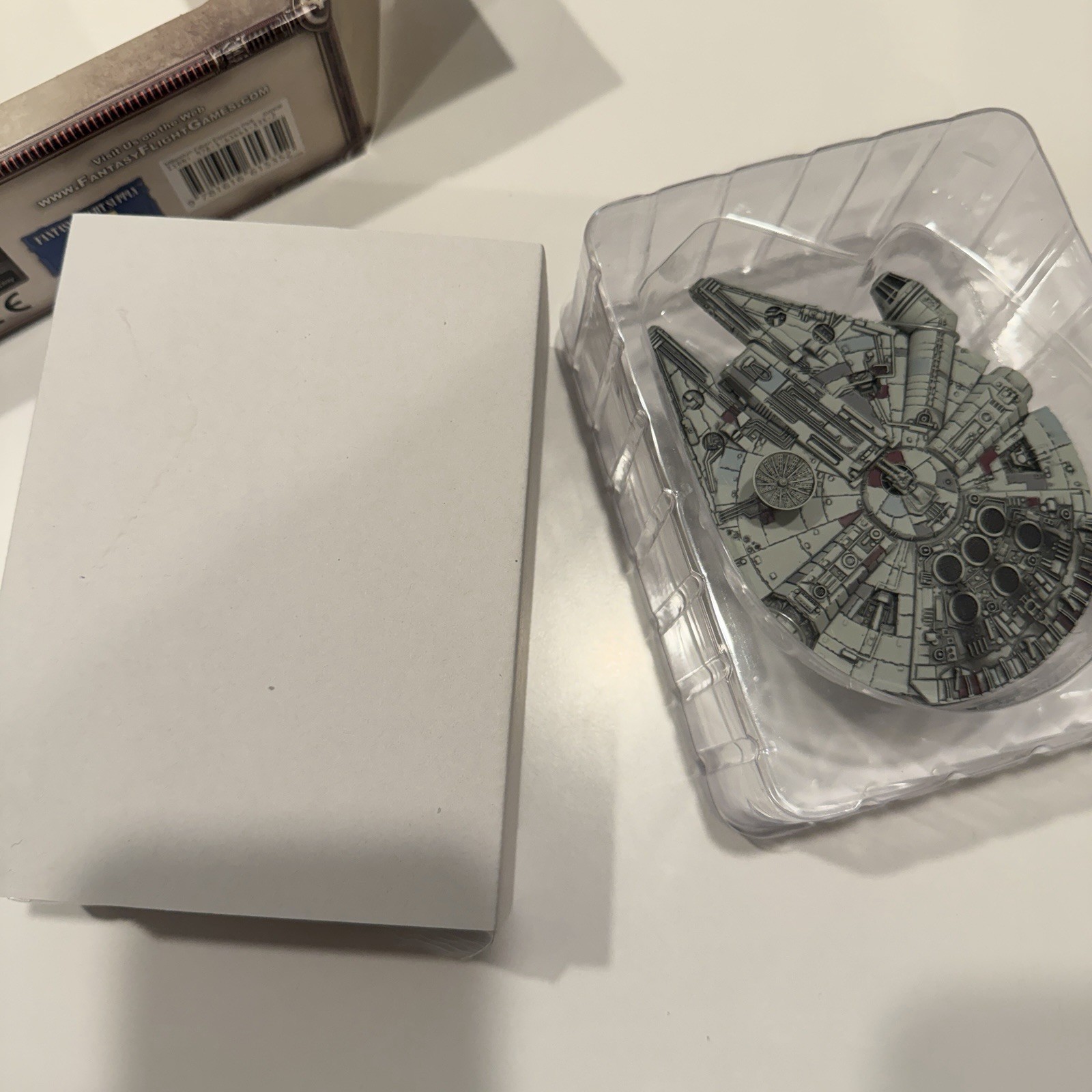 NEW Star Wars X-Wing Miniatures Game Millennium Falcon OPEN Box Expansion Pack