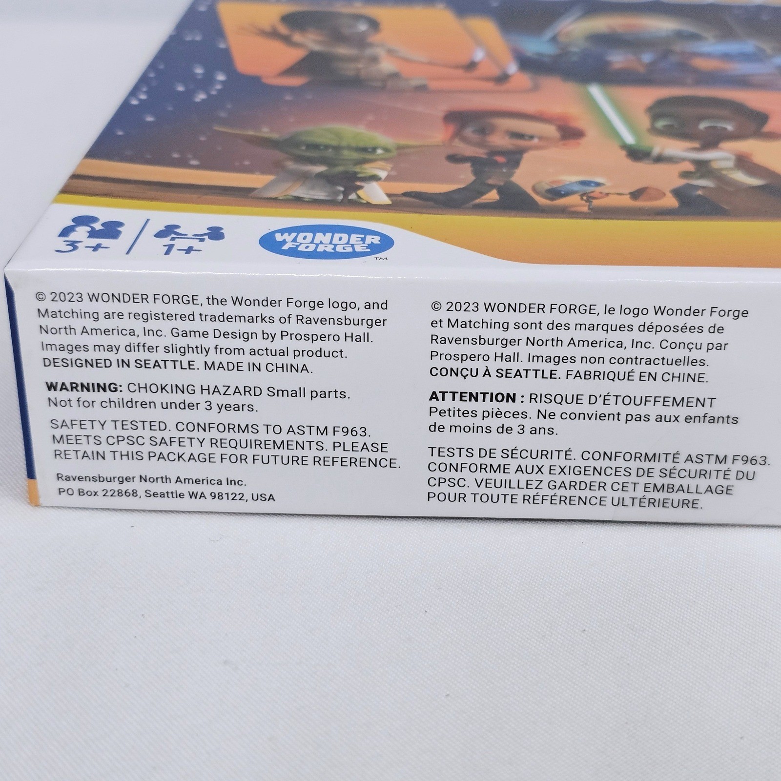 Star Wars Young Jedi Adventures Matching Game Wonder Forge ’23 Memory New Sealed