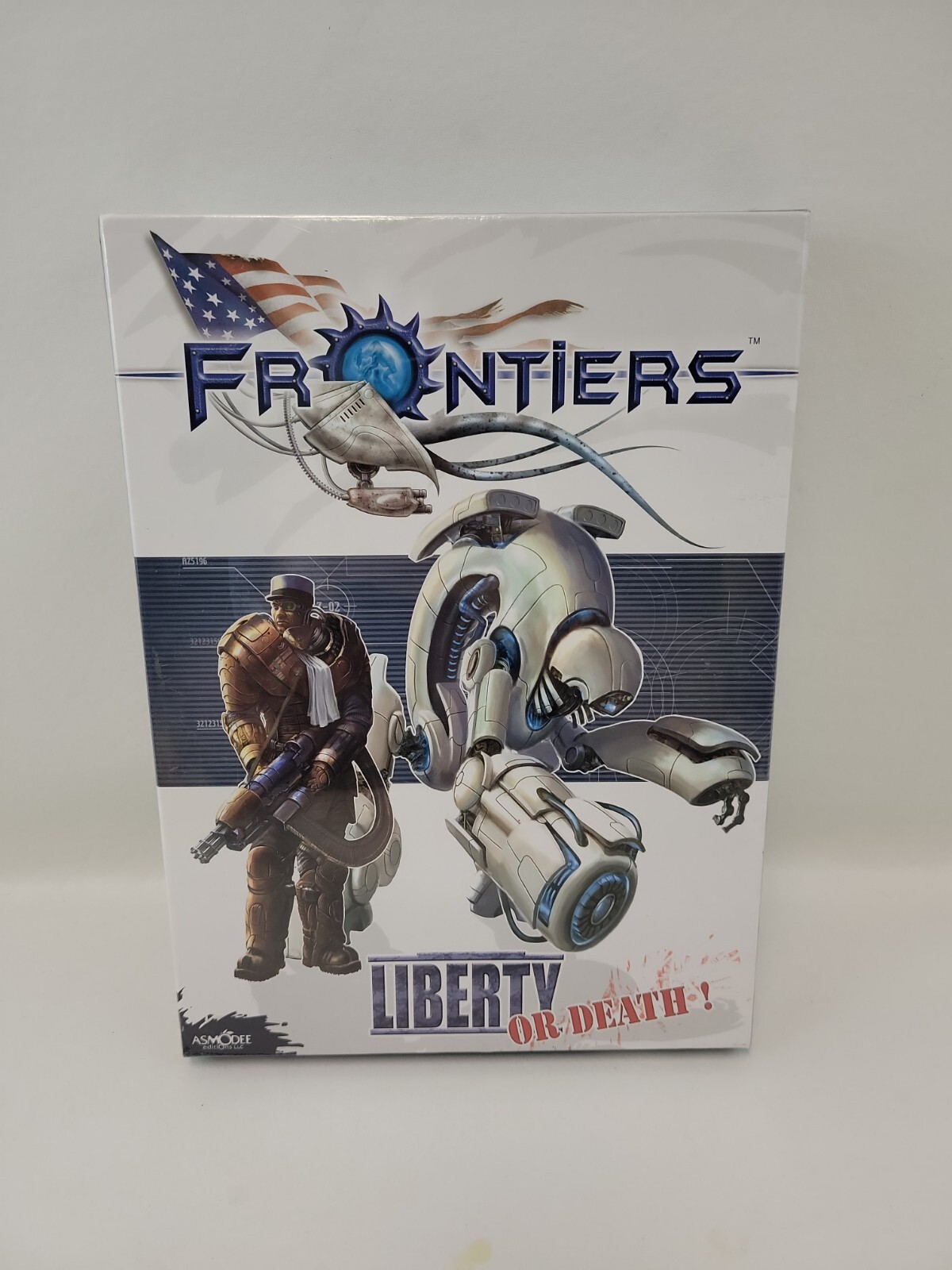 Frontiers Liberty or Death Strategy Board Game – Brand New Sealed – Asmodee